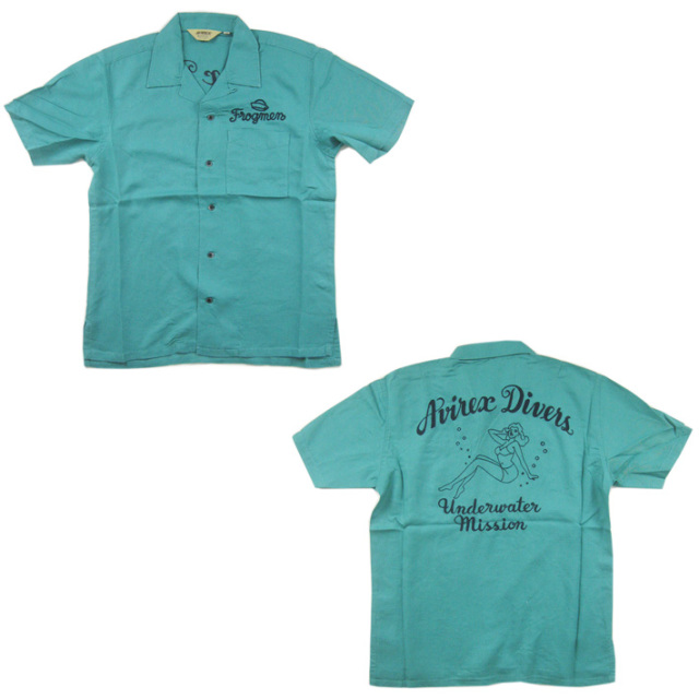 AVIREX アビレックス ボーリングシャツ 6195109 【半袖シャツ】 -JOE-