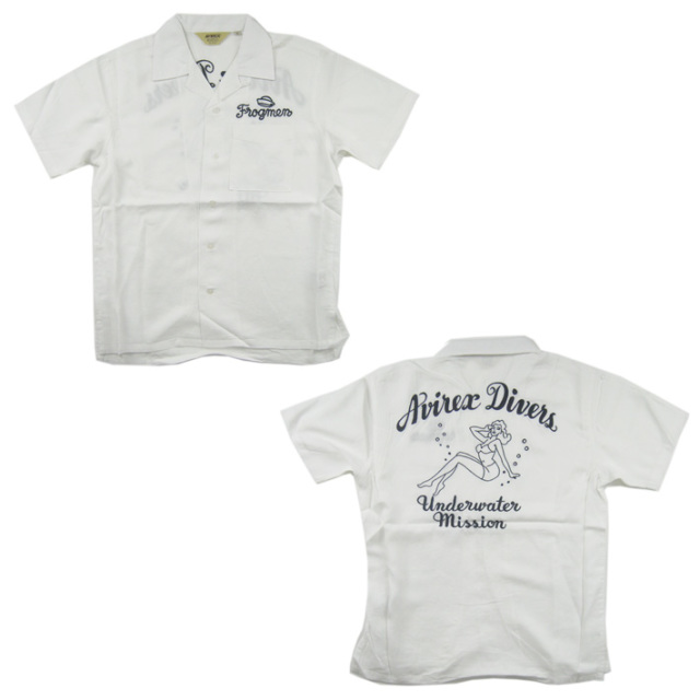 アヴィレックス ボーリングシャツ