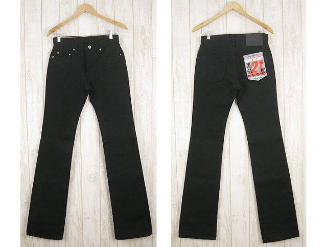 IRON HEART 21oz 黒鎧 エクストラヘヴィー ブラックデニム ブーツ 