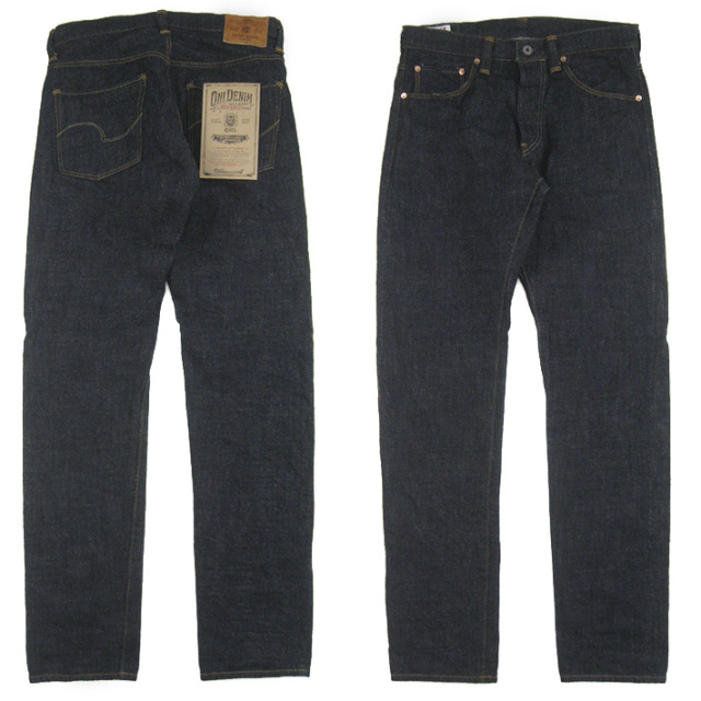 鬼デニム　リラックステーパード　11.9ozセルヴィッチデニムトラウザー 鬼デニム リラックステーパード 11.9ozセルヴィッチデニム