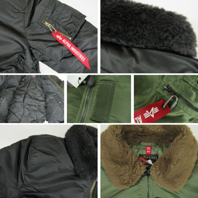 ALPHA アルファ B-15 MOD FLIGHT JACKET 797-5952012 -JOE-