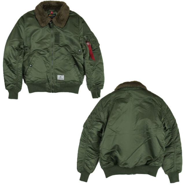 ALPHA アルファ B-15 MOD FLIGHT JACKET 797-5952012 -JOE-
