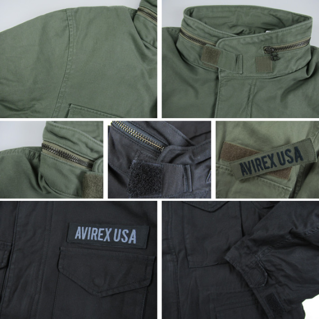アヴィレックス AVIREX M-65 フィールドジャケット XL オリーブ AVIREX（アヴィレックス）の「TYPE M-65 FIELD JACKET / タイプ