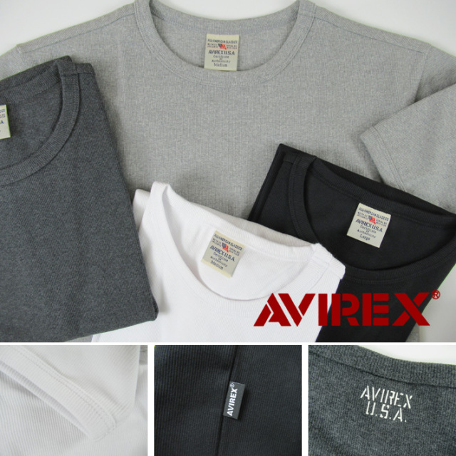AVIREX アヴィレックス デイリー クルーネック 半袖Tシャツ DAILY CREW