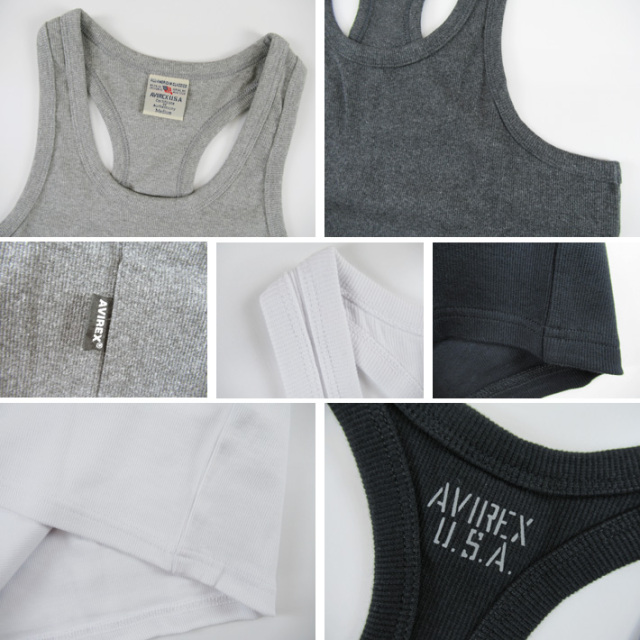 AVIREX アヴィレックス デイリー タンクトップ DAILY TANK TOP 6143503