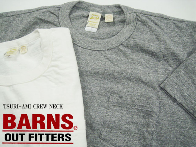 バーンズ BARNS 吊り 天竺 ポケット 裁ち身 変形 プリント Let's Go Surf レディースサイズ br-5929f BARNS OUTFITTERS バーンズ 吊り 天竺 ポケット 裁ち身 変形
