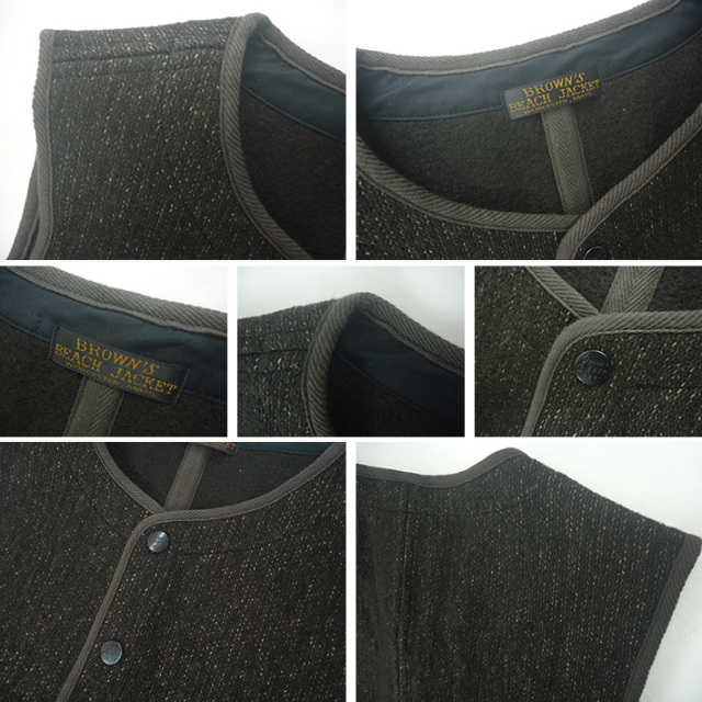 BROWN'S BEACH EARLY VEST BBJ10-001 -JOE-
