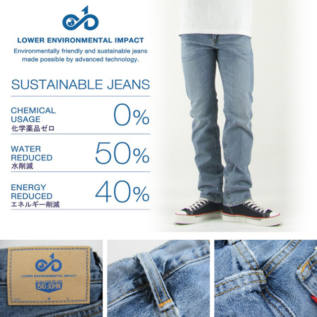 BIGJOHN SUSTAINABLE JEANS M124P-455 -JOE-