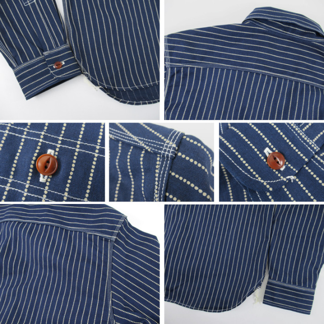 BIG JOHN ビッグジョン セルビッジ シャンブレー シャツ