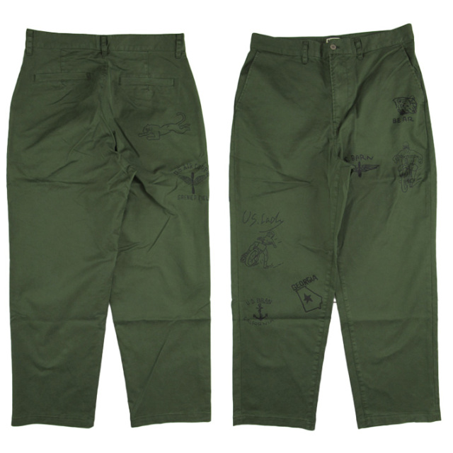 バーンズ チノパン