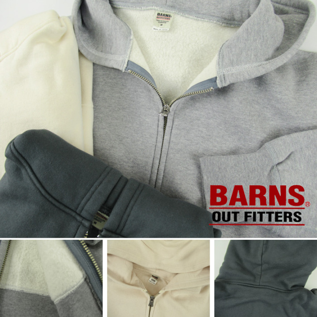 BARNS バーンズ COZUN ガゼット プルパーカーBARNS バーンズ