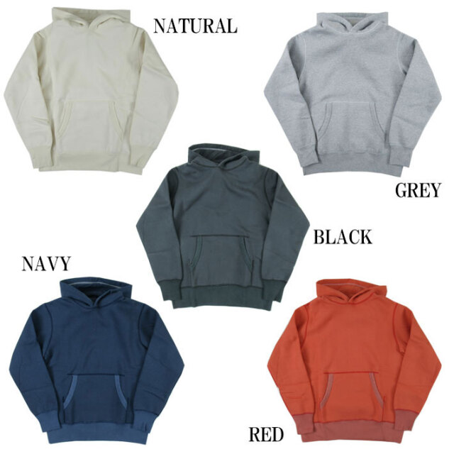 BARNSパーカー新品です。 BARNS OUTFITTERS バーンズ フルジップ スウェットパーカー