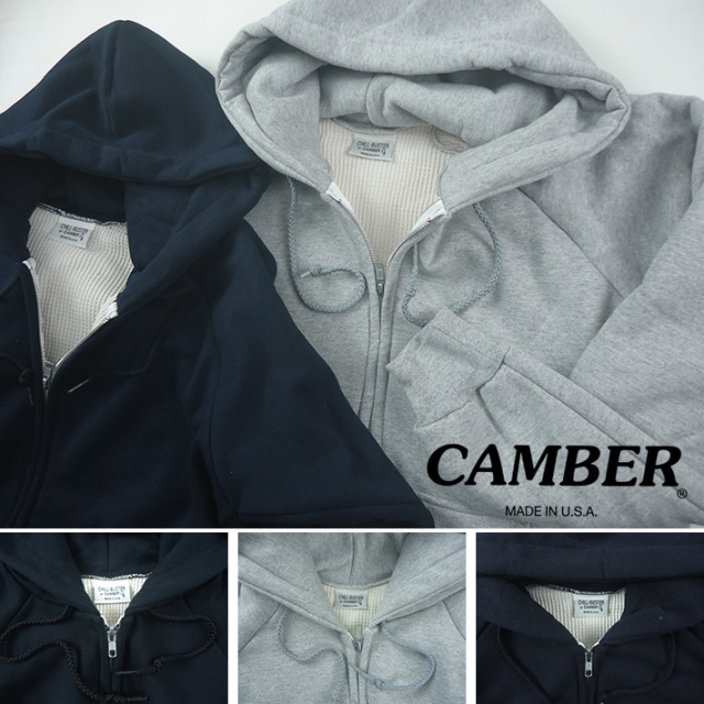 CAMBER キャンバー チルバスター フルジップ スェットパーカー