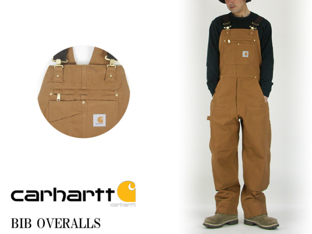 Carhartt カーハート ダック ビブオーバーオール ダブルニー 102776 -JOE-