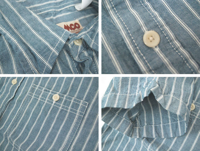 カムコ　シャンブレーシャツ