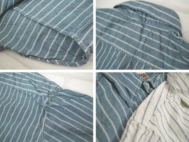 カムコ　シャンブレーシャツ