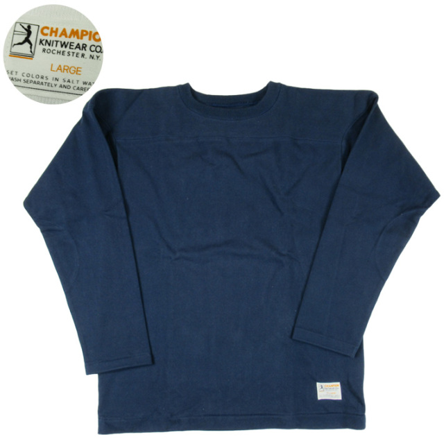 Champion チャンピオン フットボールTシャツ LONG SLEEVE FOOTBALL T