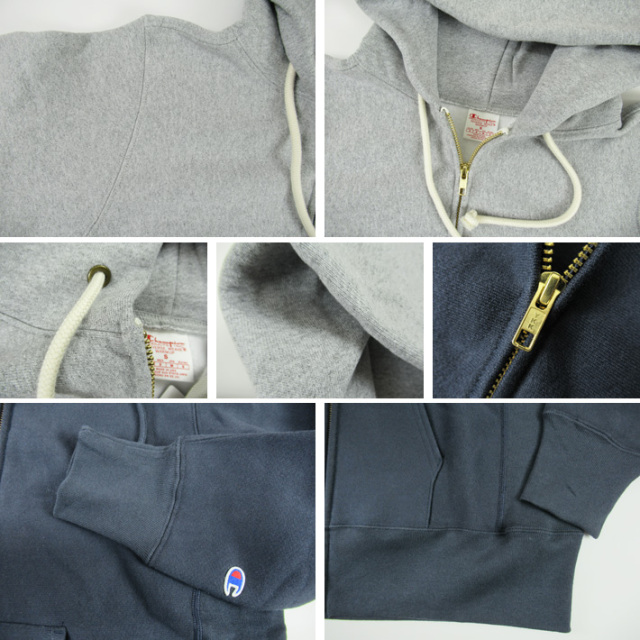 Champion チャンピオン リバースウィーブ ジップスエットパーカー 赤