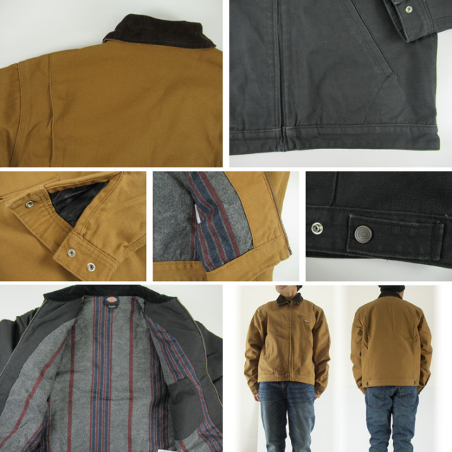 Dickies ダックジャケット BLANKET LINED DUCK JACKET 758 【アウター