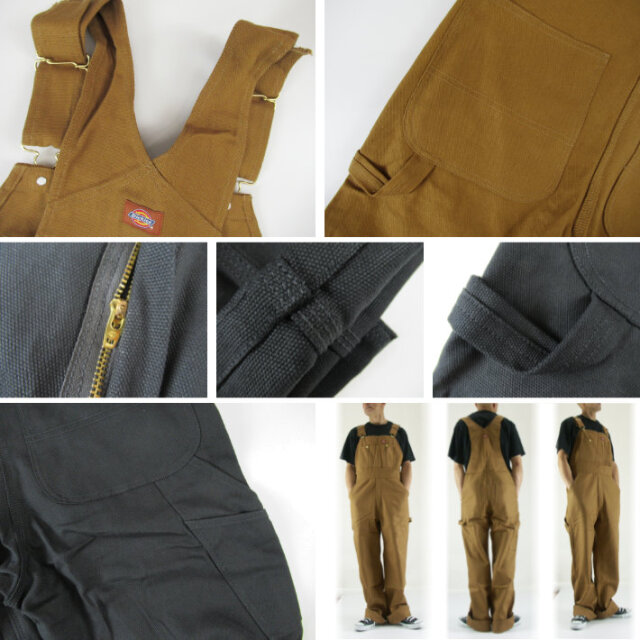 Dickies bibオーバーオール