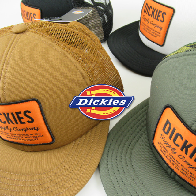 70's 白タグ　ディッキーズ　ベースボール　キャップ　帽子　刺繍　ワークパンツ Dickies ディッキーズ ロゴ刺繍 ベースボールキャップ 帽子
