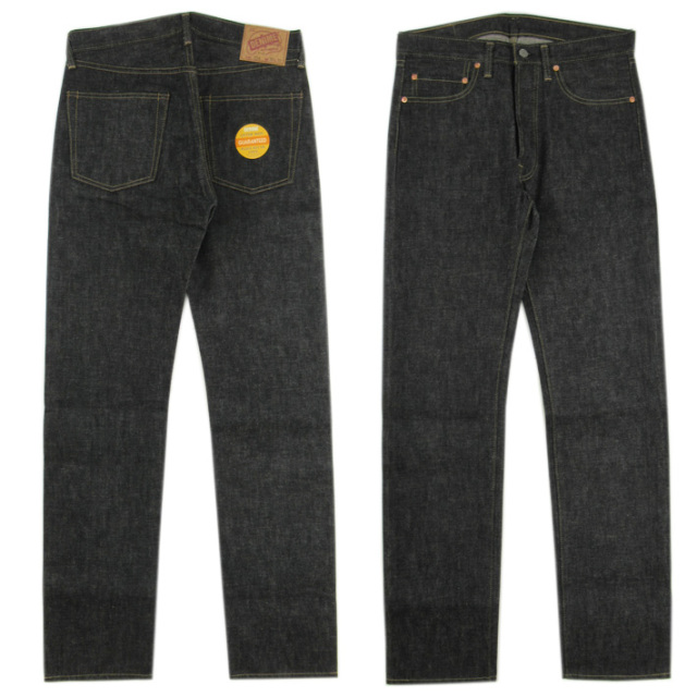 DENIME ドゥニーム Lot 224-66B (66MODEL) BLACK DENIM リジッド -JOE- 