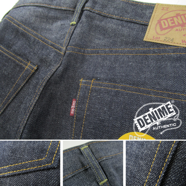 パンツ DENIME Lot224 W33 L30 DENIME ドゥニーム L30 Lot.224 (66MODEL) リジッド -JOE-