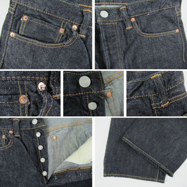 FULLCOUNT 1108XX ワンウォッシュ SLIM STRAIGHT ジーンズ -JOE-