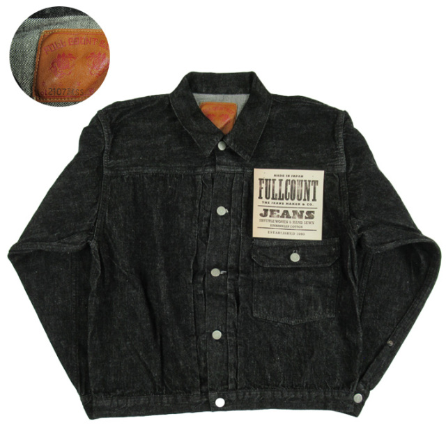 FULLCOUNT フルカウント 11.5oz ブラックデニム 1stタイプ