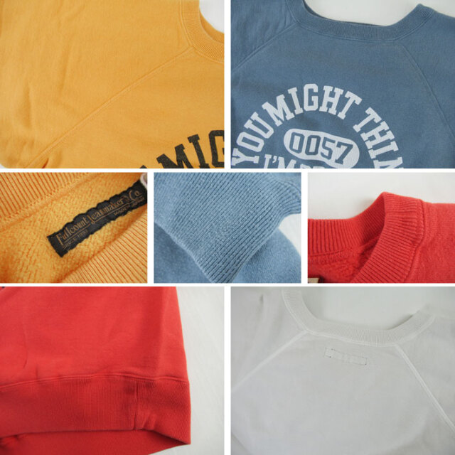 FULLCOUNT フルカウント ラグランスリーブスウェット Raglan
