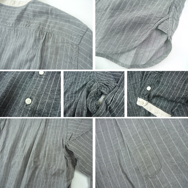 フルカウント バンドカラー シャツ