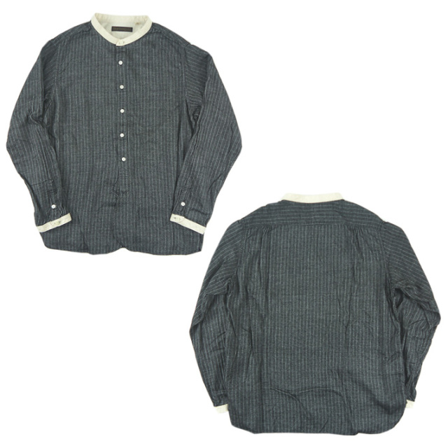 フルカウント バンドカラー シャツ