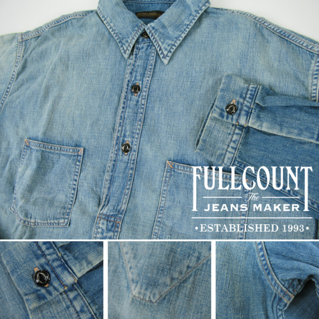 フルカウント プルオーバーシャツ