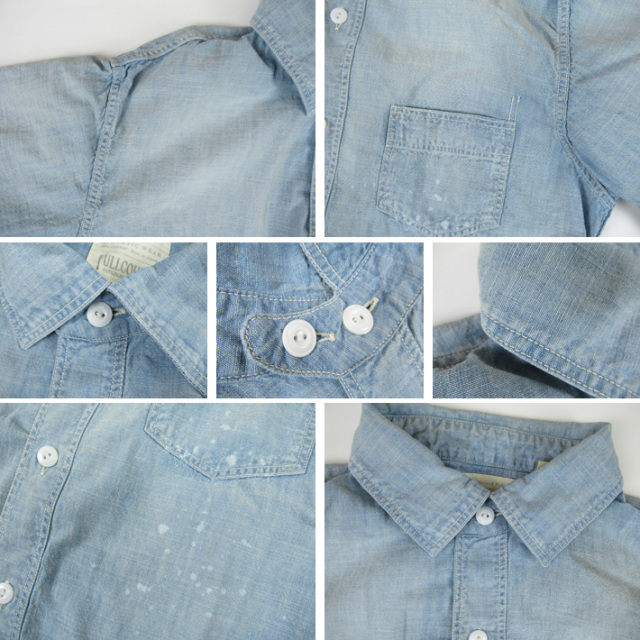 フルカウント シャンブレーシャツ