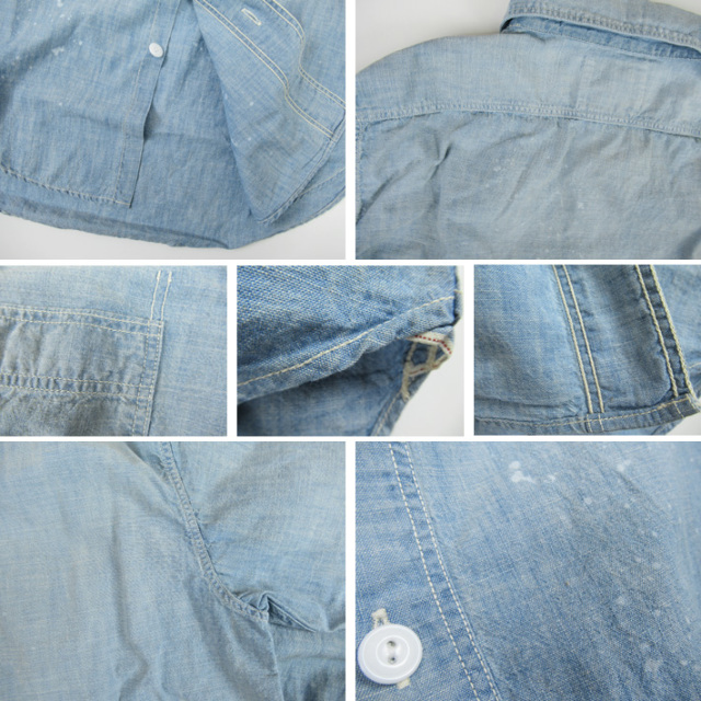 フルカウント シャンブレーシャツ