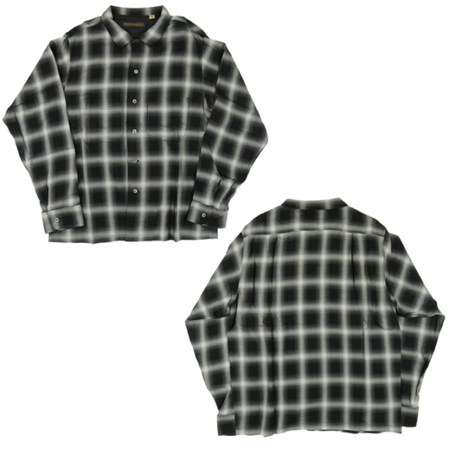 フルカウント オープンカラーシャツ