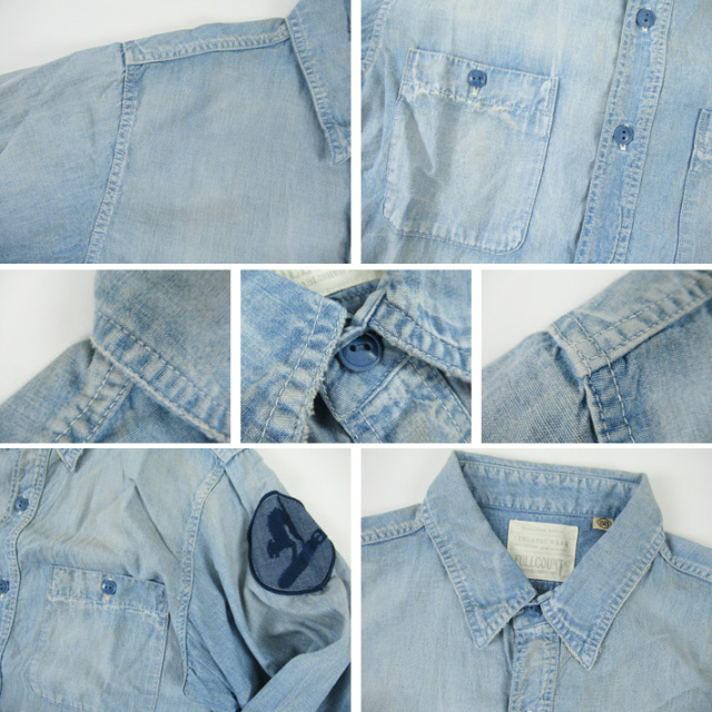 フルカウント シャンブレー シャツ