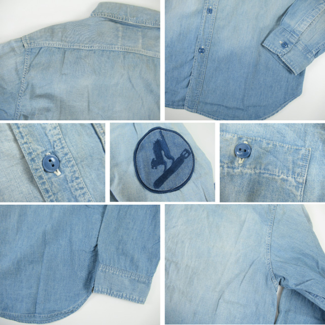 フルカウント シャンブレー シャツ