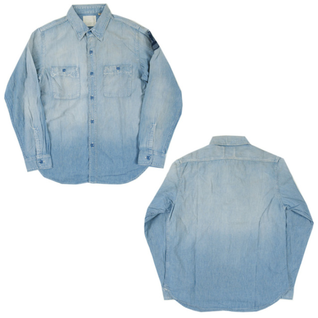 フルカウント シャンブレー シャツ