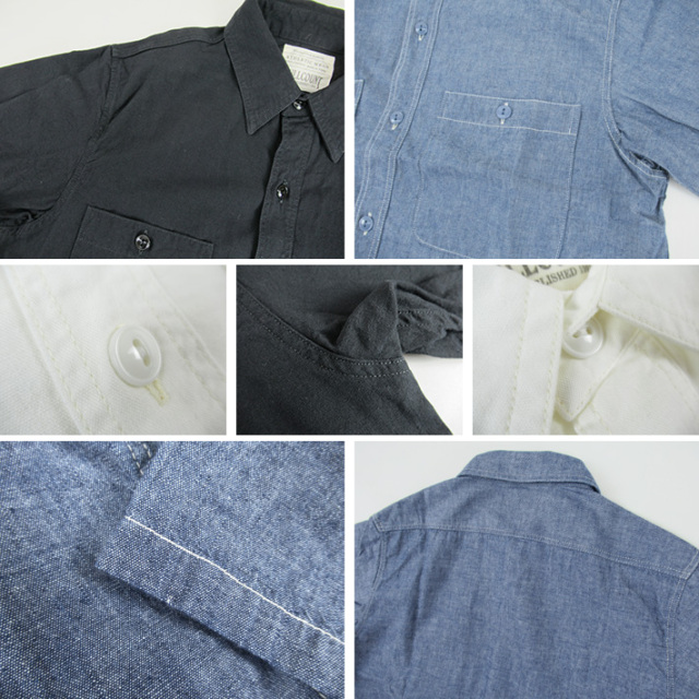 FULLCOUNT フルカウント 半袖 シャンブレーシャツ Chambray Shirt Half