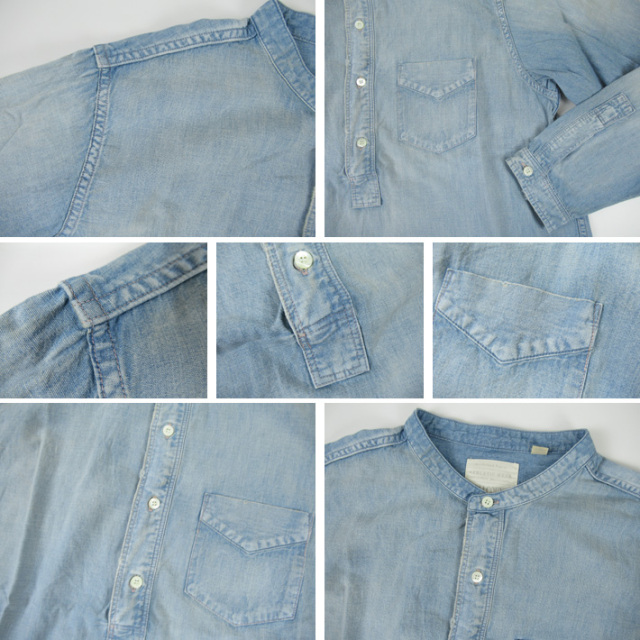 フルカウント シャンブレー シャツ