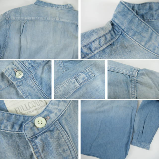 フルカウント シャンブレー シャツ