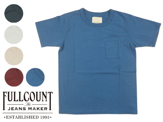 FULLCOUNT フルカウント BASIC POCKET TEE ベーシックポケット Tシャツ