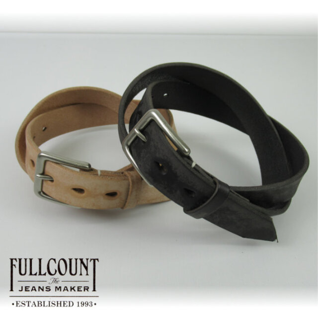 フルカウント 6218 ワイルドレザー ナローベルト Wild Leather Narrow