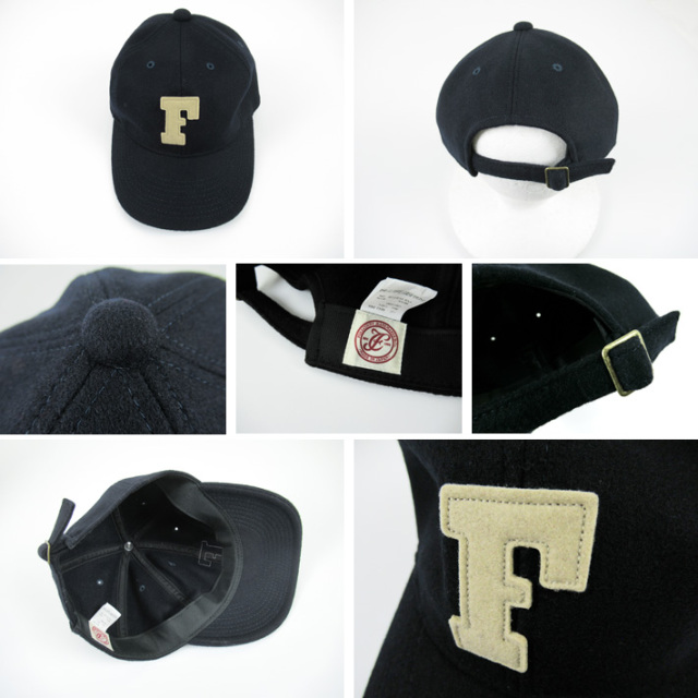 FULLCOUNT フルカウント メルトン ベースボールキャップ 6Panel