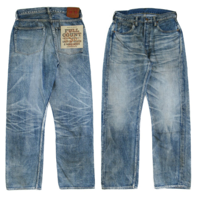 FULLCOUNT フルカウント S0105SSHW WWII Model 11.5oz Denim Pants HW