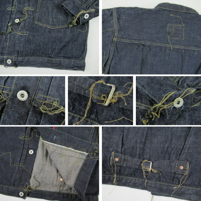 FULLCOUNT フルカウント S2107 WWII Model Brown Cotton Denim Jacket