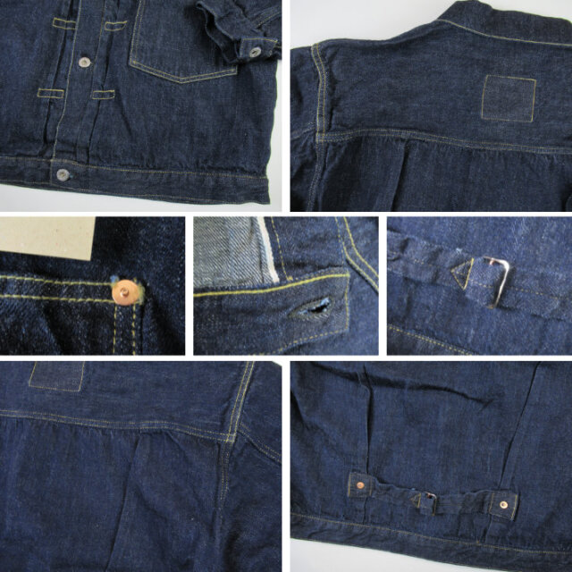 FULLCOUNT S2107SS WWII Model TYPE 1st DENIM JACKET (Super Smooth