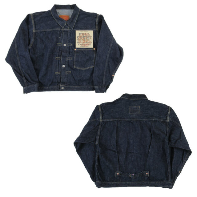 FULLCOUNT S2107SS WWII Model TYPE 1st DENIM JACKET (Super Smooth
