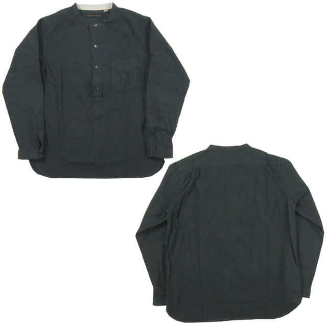 フルカウント プルオーバー シャツ　ヘリンボーン